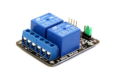 Блок реле relay module 2-канальний 5V