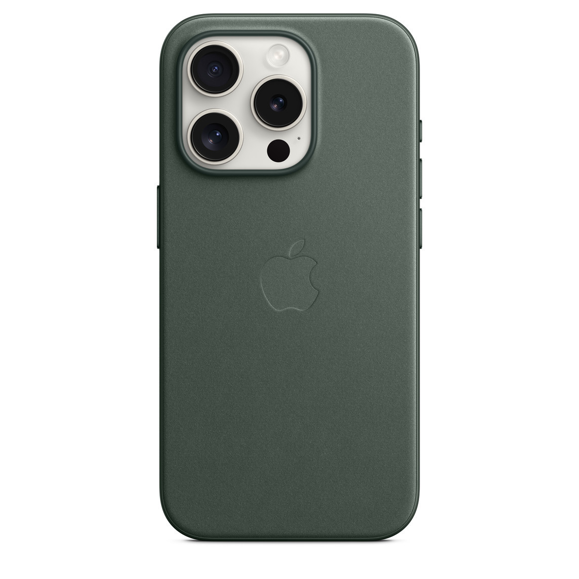 Чохол накладка Leather Case with MagSafe для Apple iPhone 15 Pro Evergreen (Зелений), фото 1