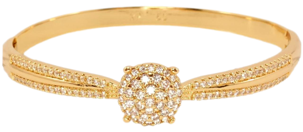 Браслет Xuping Позолота 18K "Чарівність" ø 6 см