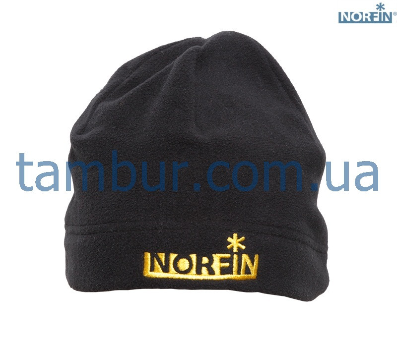 Шапка флісова Norfin Fleece Black (охота, рибалка, туризм)