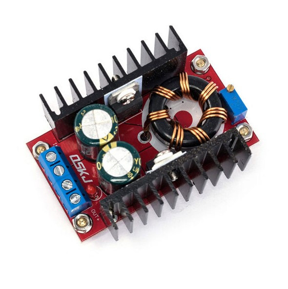 Підвищувальний перетворювач DC-DC 150 W 6 Ah 12-32 V на 12-35 V, фото 1