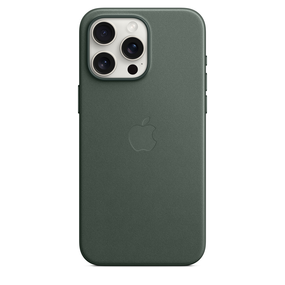 Чохол накладка Leather Case with MagSafe для Apple iPhone 15 Pro Max Evergreen (Зелений)