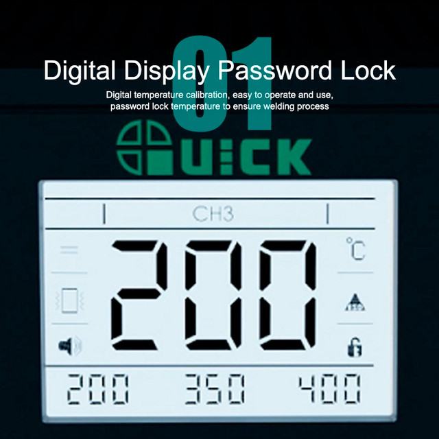 паяльна станція quick q8 калібровка температури