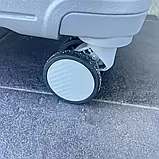 Валіза дорожня з поліпропілену L велика Bloom PP-SC-20 СІРА, фото 7