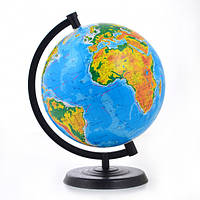 Глобус фізичний, діаметр 220 мм