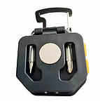 Портативний LED ліхтарик RIAS LL-201 акумуляторний з відкривачем та прикурювачем 400mAh Black (7_00691), фото 4