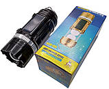 Ліхтар кемпінговий RIAS GSH-9699 на сонячній батареї 6W Black (7_00704), фото 3