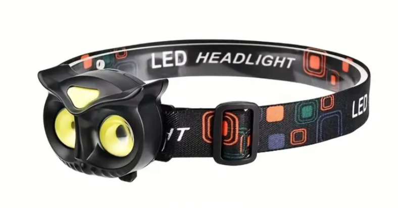 Налобний ліхтарик Police PL-019 COB 3xAAA Black (7_00716), фото 1