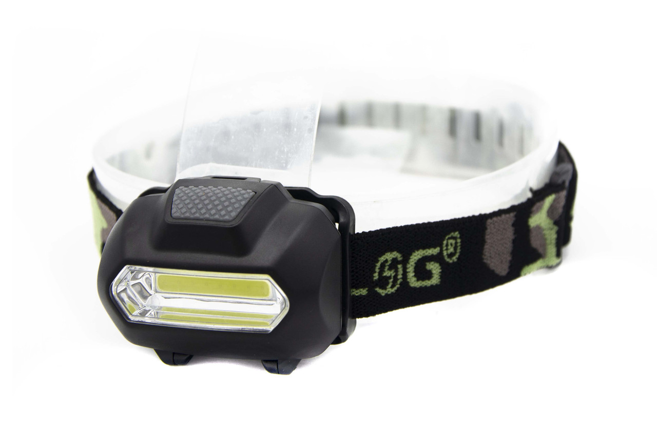 Налобний ліхтарик X-Balog BL-2088 COB 3xAAA Black (7_00719), фото 1