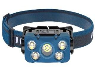 Налобний ліхтарик Rablex RB960 5xCOB (біле+жовте+червоне світло) акумуляторний Type-C (7_00726), фото 1