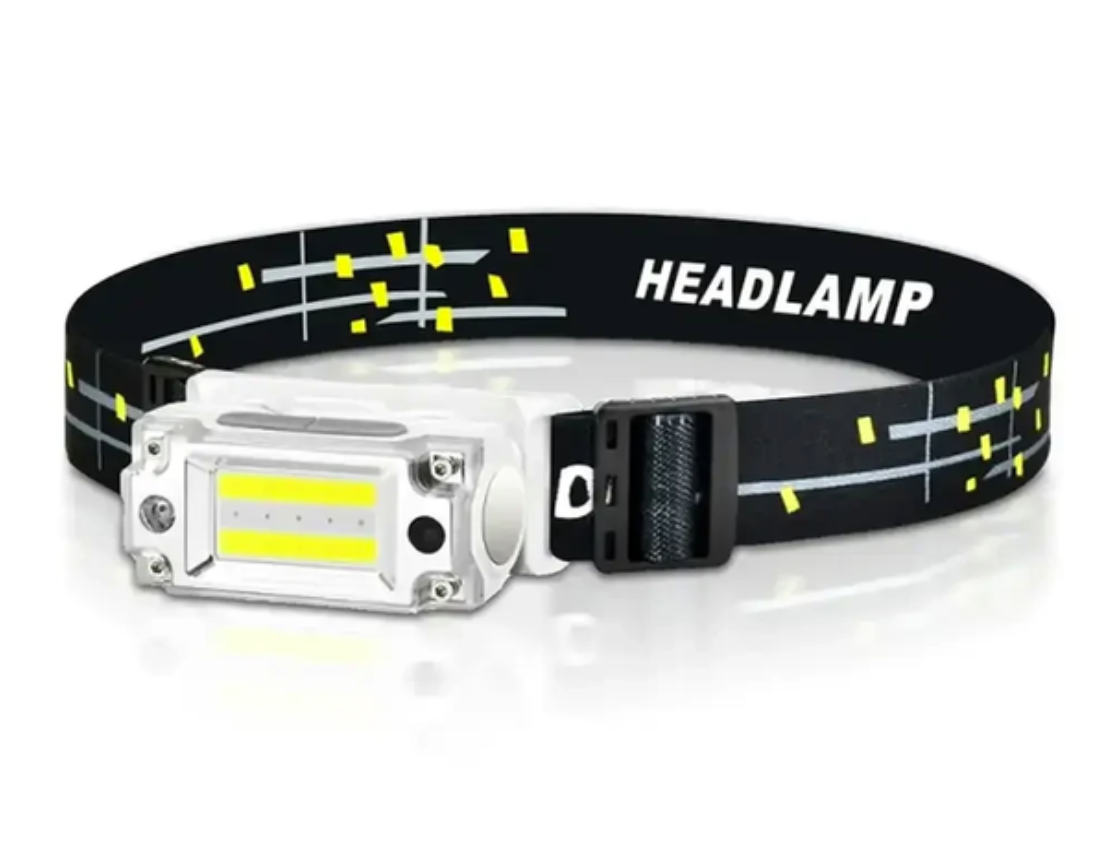 Налобний ліхтарик X-Balog BL-T133 (біле та червоне світло) акумуляторний 1x18650 Type-C (7_00738), фото 1