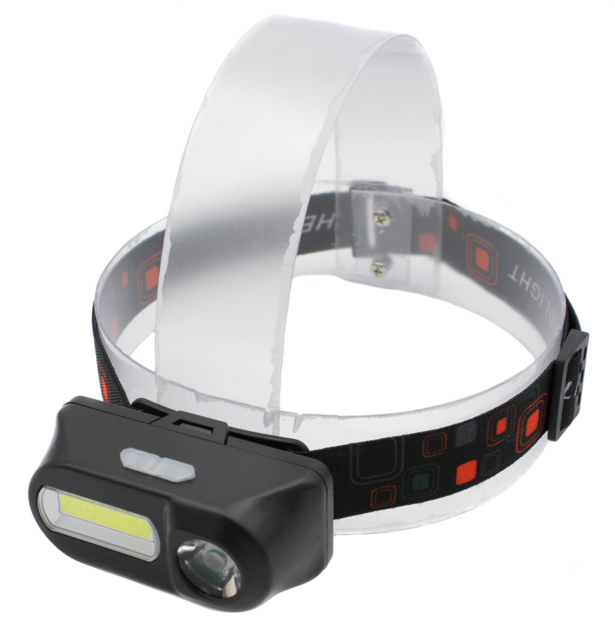 Налобний ліхтарик Bailong BL-1804 LED+COB акумуляторний 1x18650 microUSB Black (7_00757), фото 1