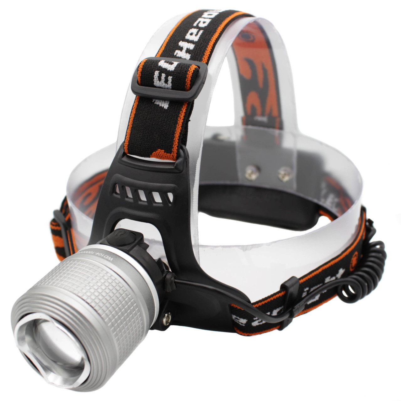 Налобний ліхтарик X-Balog BL-2199 T6 акумуляторний 2x18650 Grey (7_00778), фото 1