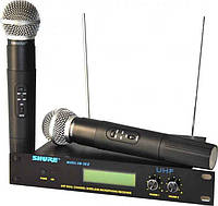 Микрофон SHURE SM58-II радиосистема и 2 микрофона кардиоидных в чемодане