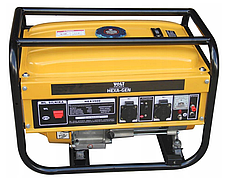 Генератор бензиновий 4-тактний Volt Polska HEX-GEN 2.5 кВт – 3.5 кВт на колесах 7к.с., фото 2