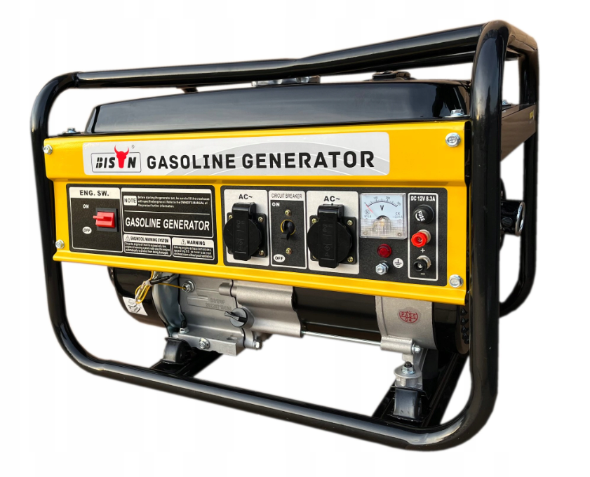 Генератор бензиновий 4-тактний Generator HELGEN 2.5- 3 кВт 15 л 85 дБ 4-тактний