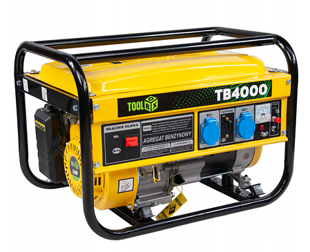 Генератор бензиновий Toolbox TB4000 3 кВт  4-тактний двигун, фото 1