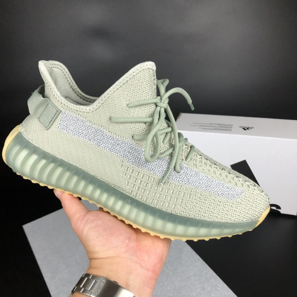 Чоловічі кросівки Yeezy Boost 350 сіточка літні молодіжні оливкові