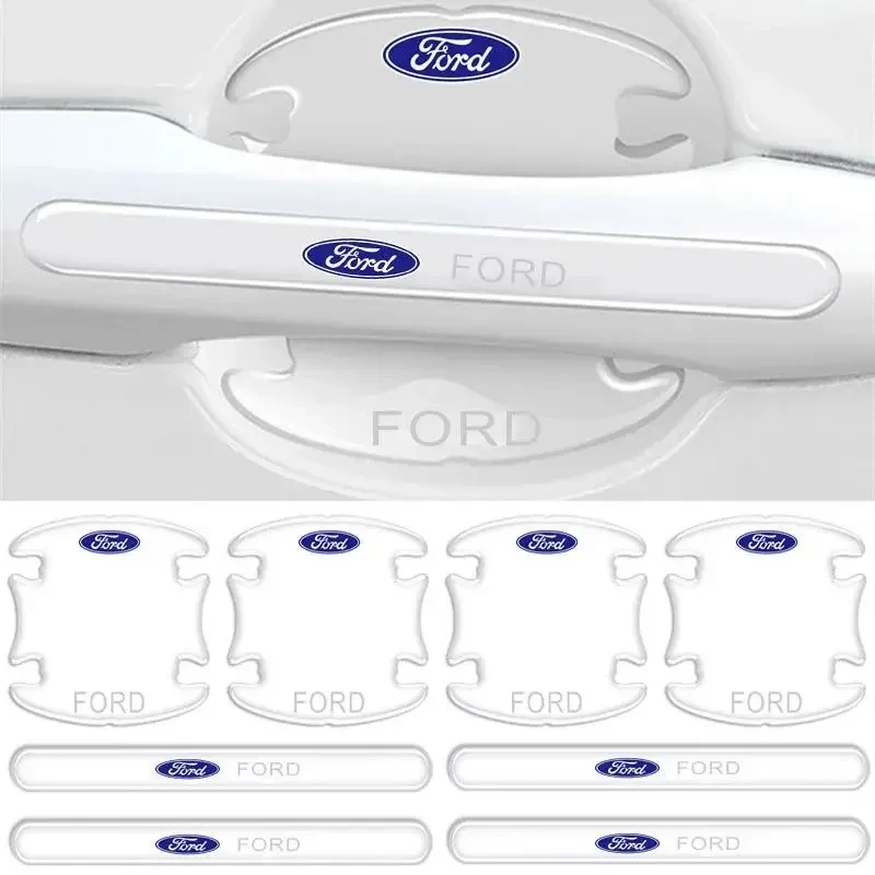 Захисна плівка під дверні ручки авто FORD (к-т 8 шт.), фото 1