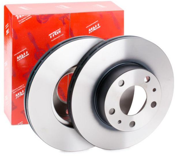 Передній гальмівний диск Пежо Боксер, Сітроен Джампер, Фіат Дукато TRW DF2721, фото 1