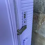 Валіза дорожня з поліпропілену L велика Bloom PP-SC-017 ФІОЛЕТОВА, фото 5