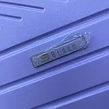 Валіза дорожня з поліпропілену L велика Bloom PP-SC-017 ФІОЛЕТОВА, фото 6