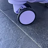 Валіза дорожня з поліпропілену L велика Bloom PP-SC-017 ФІОЛЕТОВА, фото 7