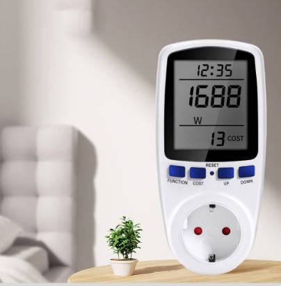 Ваттметр розетка Intertek измеритель мощности электроприборов до 3,6 ...