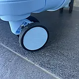 Валіза дорожня з поліпропілену L велика Bloom PP-SC-016 ГОЛУБА, фото 8