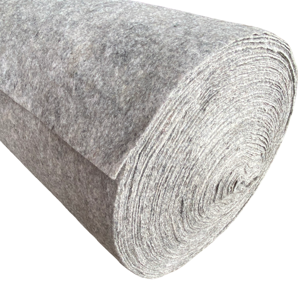 Геотекстиль термофиксированный 100 г/м2 строительный для дренажа и ...