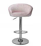 Стілець барний JS Stillo крісло барне поворотне з підніжкою для дому кафе ресторану барної стійки W_2263, фото 2