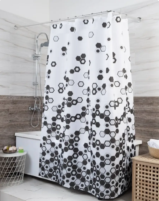 Штора для ванни Miranda TROY Чорний