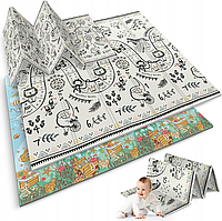 Килимок мат дитячий розвиваючий NK-340 Nukido 734006 200 x 180 x 1 см для дітей W_2301