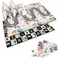 Килимок мат дитячий розвиваючий NK-341 Nukido 734101 200 x 150 x 1 см для дітей W_2301