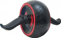 Ролик зі зворотним механізмом S2 для преса + килимок для колін W_2304