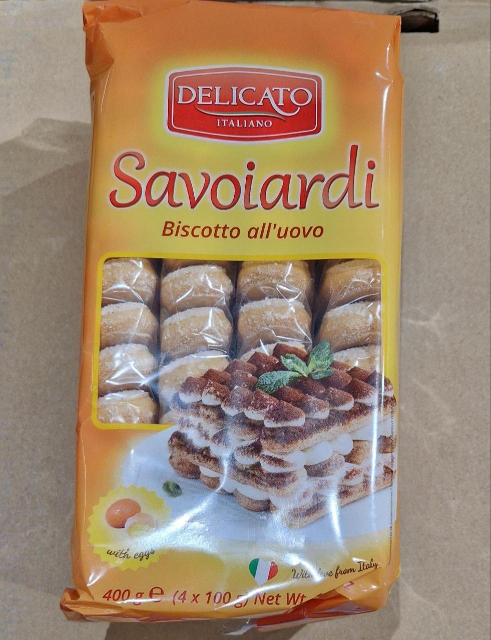 Печиво савоярді Delicato  400 г., фото 1