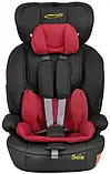 Крісло автомобільне дитяче Summer Baby SOLE ISOFIX 9-36 кг автокрісло для дітей W_2283 Червоний, фото 8