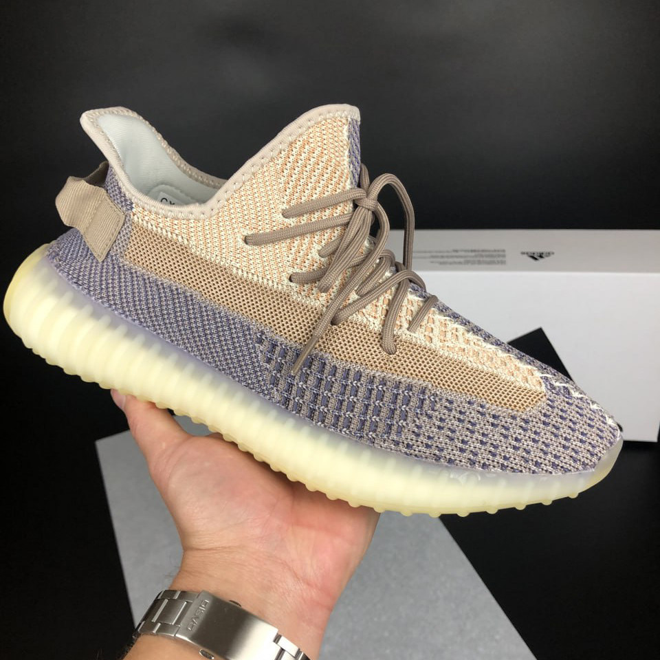 Чоловічі кросівки Yeezy Boost 350 сіточка літні для бігу різнобарвні