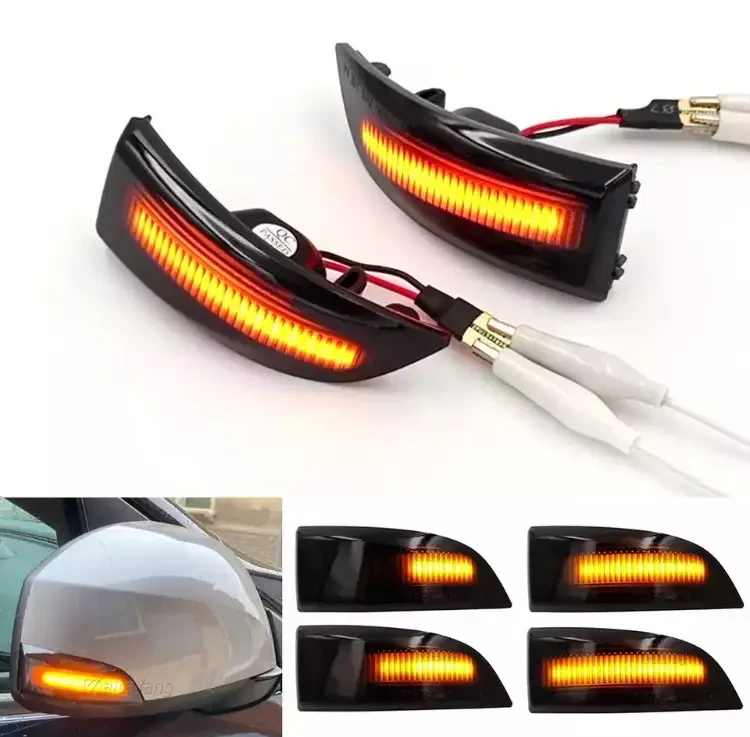 Динамічний LED-повторювач повороту в дзеркало Renault Megane 3/Scenic 3/Fluence/Laguna 3/Grand Scenic