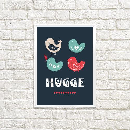 Постер у рамці а4 Hygge