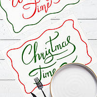 Салфетки на стол, 2шт Christmas time