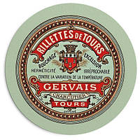 Круглий килимок для мишки Gervais tours