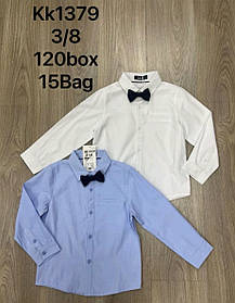 Сорочка на хлопчика оптом, S&D, 3-8 років, № KK-1379