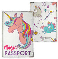 Обкладинка на паспорт Єдиноріг Magic passport