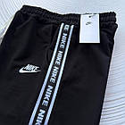 Чоловічі шорти Nike чорні бавовняні Найк на літо, фото 3