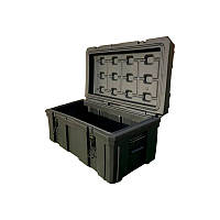 Ящик експедиційний 70х40х35 см 60 л Чорний