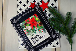 Лист з конвертом Happy New Year!