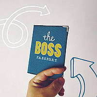 Обкладинка на паспорт The boss