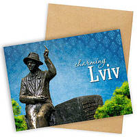 Листівка з конвертом Charming Lviv