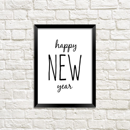 Постер у рамці а3 Happy New year